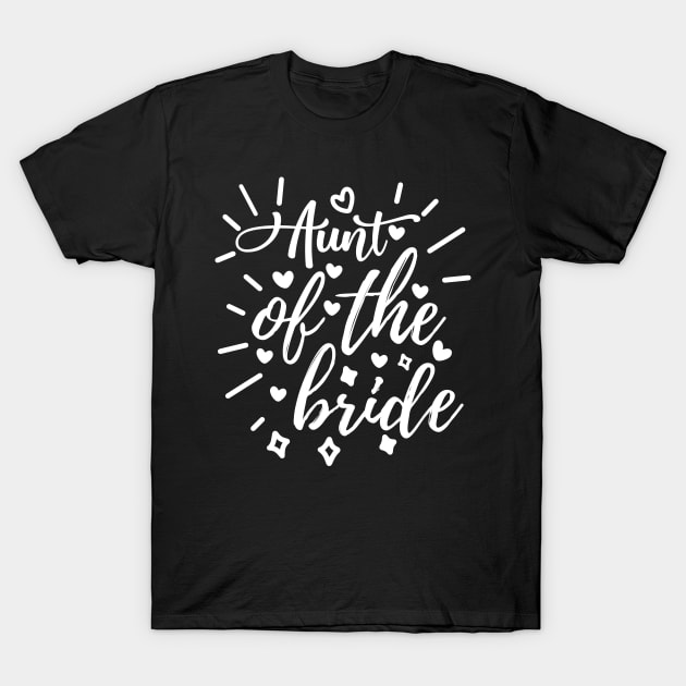 Wedding Bridal Party Gift T-Shirt by RRDESIGN